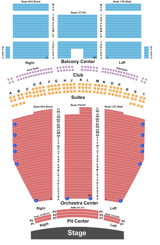 Saenger Theatre Hamilton Seating Chart